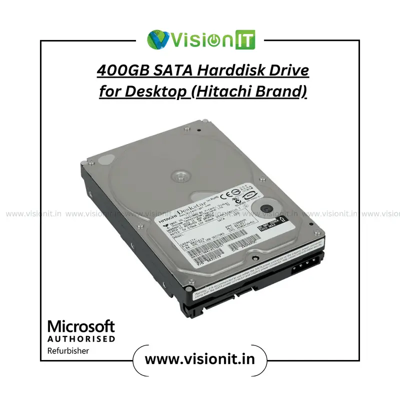 400GB SATA Harddisk Drive for Desktop (Hitachi Brand)