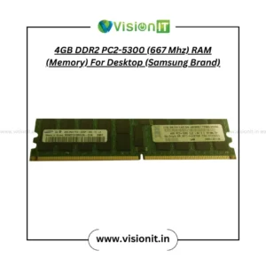 4GB DDR2 PC2-5300 (667 Mhz) RAM (Memory) For Desktop
