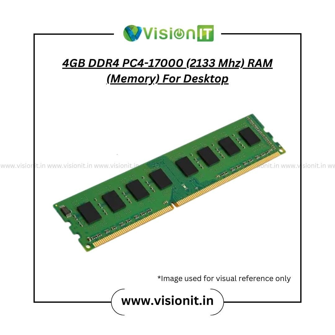 4GB DDR4 PC4-17000 (2133 Mhz) RAM (Memory) For Desktop - Image 3