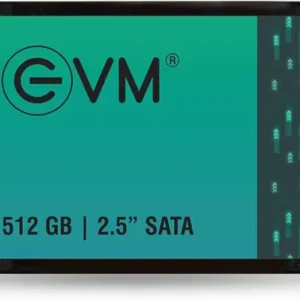512GB 2.5-inch SSD for Laptop/Desktop (EVM Brand)