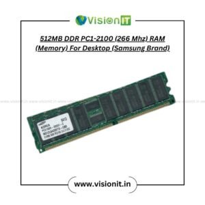 512MB DDR PC1-2100 (266 Mhz) RAM (Memory) For Desktop