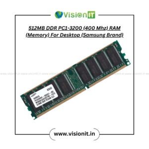 512MB DDR PC1-3200 (400 Mhz) RAM (Memory) For Desktop