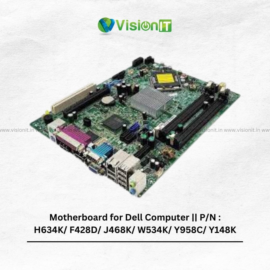 Motherboard for Dell Computer || P/N : H634K/ F428D/ J468K/ W534K/ Y958C/ Y148K - Image 2