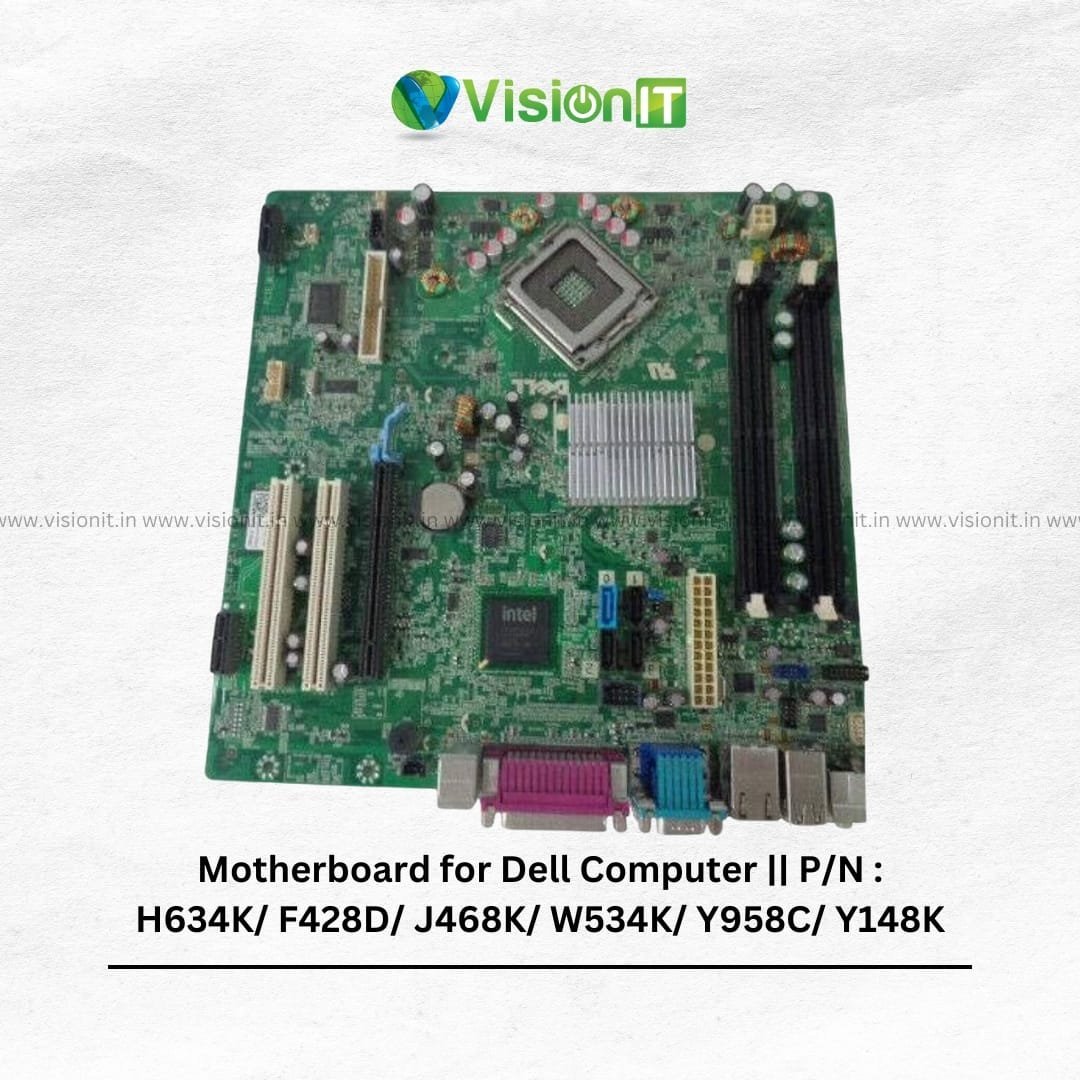 Motherboard for Dell Computer || P/N : H634K/ F428D/ J468K/ W534K/ Y958C/ Y148K