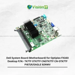 Dell System Board (Motherboard) for Optiplex FX160 Desktop P/N:- TK7TF 0TK7TF CN0TK7TF CN-0TK7TF PI671R/EAGLE 92NWV