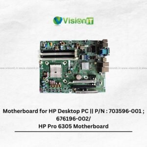 Motherboard for HP Desktop PC || P/N : 703596-001 ; 676196-002