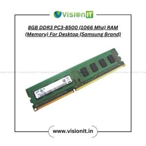 8GB DDR3 PC3-8500 (1066 Mhz) RAM (Memory) For Desktop
