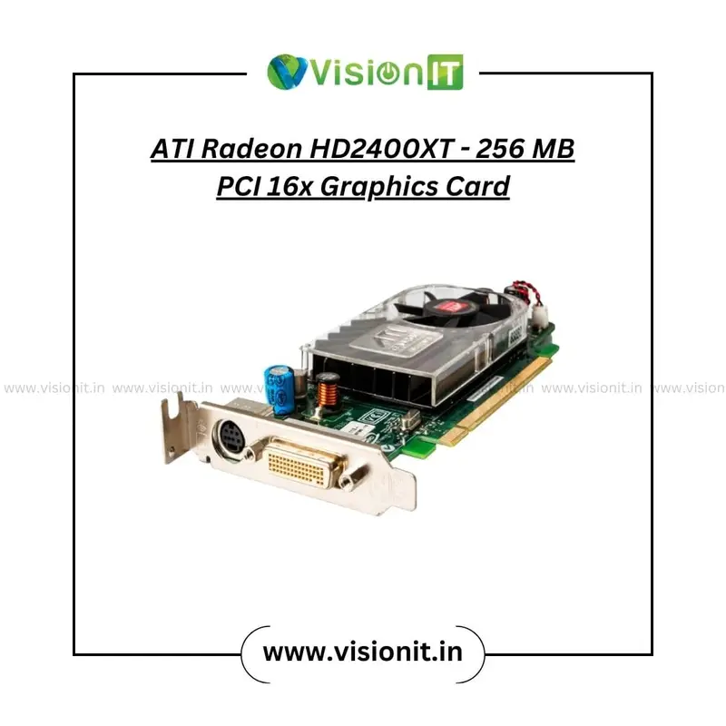 ATI Radeon HD2400XT-256MB PCI 16x Graphic Card - Image 2
