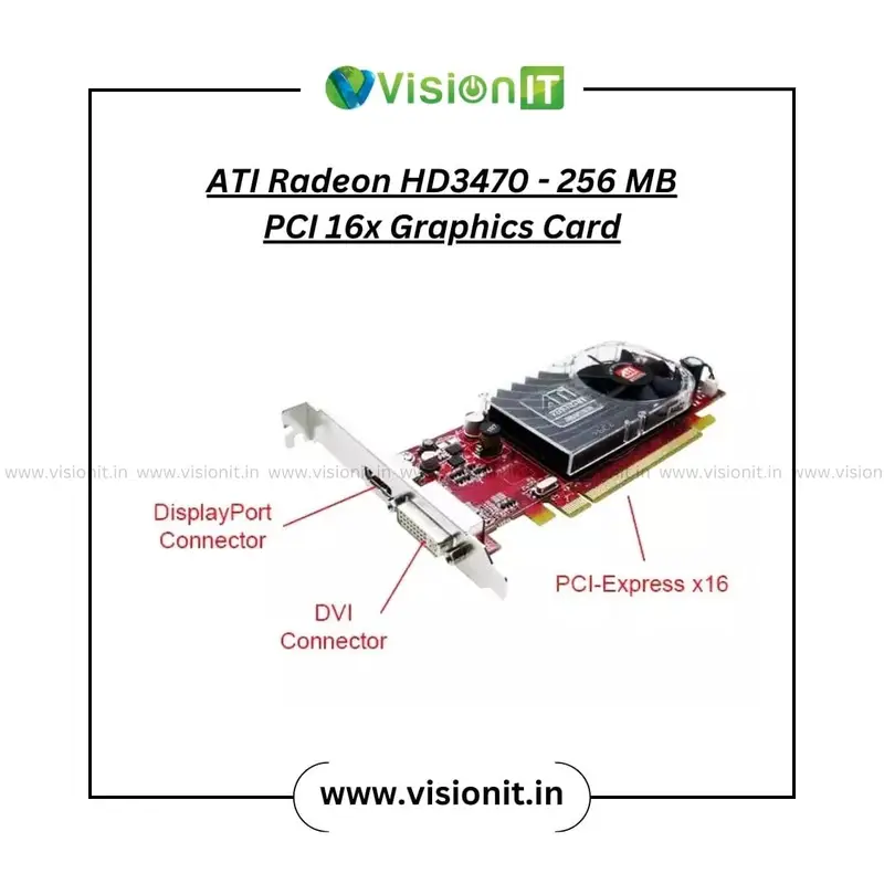 ATI Radeon HD3470-256MB PCI 16x Graphic Card - Image 2