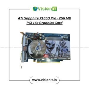 ATI Sapphire X1650 Pro-256MB PCI 16x Graphic Card