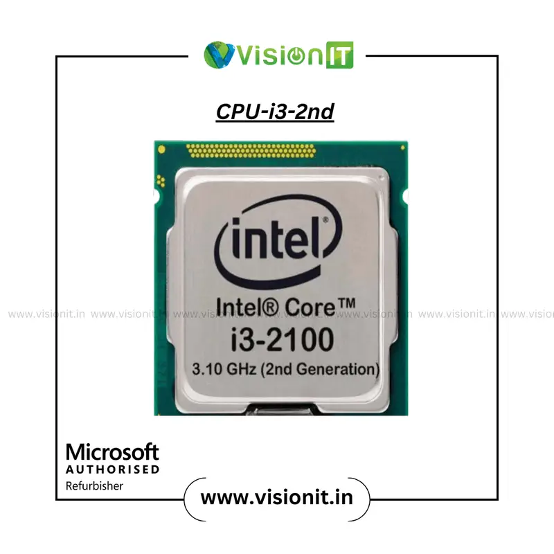 CPU/Processor Intel Core i3-2nd Gen