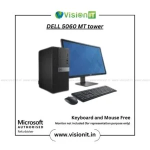 Dell OptiPlex 5060 MicroTower (MT) Form Factor PC | 8th Gen Intel Core i3/i5/i7 | Versatile, High Power Desktop for Business Use