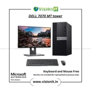 Dell OptiPlex 7070 MicroTower PC| 9th Gen Intel Core i3/i5/i7| Powerful, Business|Ready Desktop with Expandability