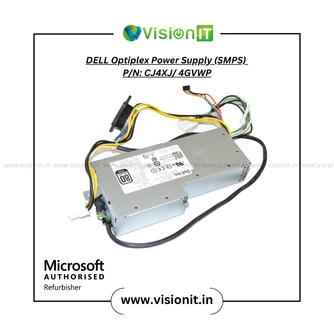 DELL Optiplex Power Supply (SMPS) P/N: CJ4XJ/ 4GVWP