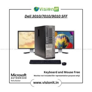 Dell OptiPlex 3010 / 7010 / 9010 Small Form Factor PC 3rd Gen Intel Core i3/i5/i7 Space-Saving, Reliable Desktop for Work