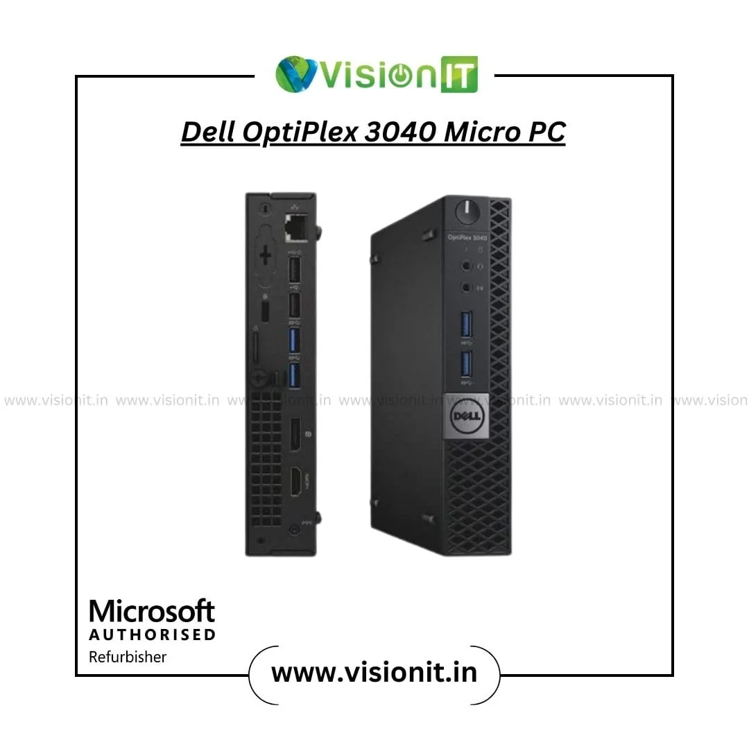 Dell OptiPlex 3040 / 5040 / 7040 Micro PC 6th Gen Intel Core i3/i5/i7 Small, Powerful PC for Professional Use & Workplaces - Image 2