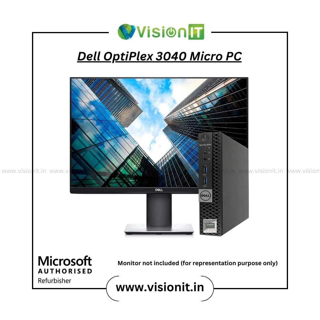 Dell OptiPlex 3040 / 5040 / 7040 Micro PC 6th Gen Intel Core i3/i5/i7 Small, Powerful PC for Professional Use & Workplaces - Image 4