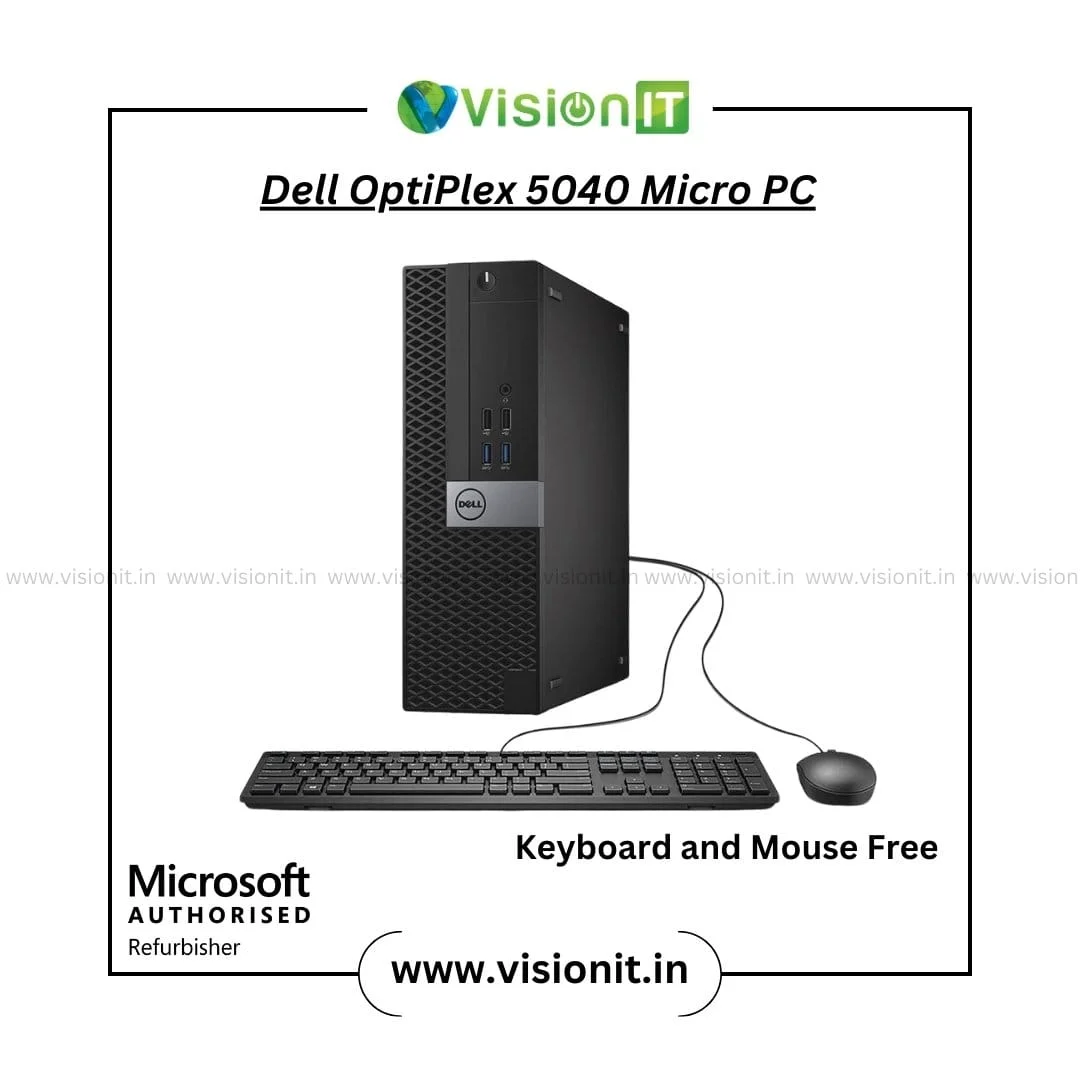 Dell OptiPlex 3040 / 5040 / 7040 Micro PC 6th Gen Intel Core i3/i5/i7 Small, Powerful PC for Professional Use & Workplaces - Image 9