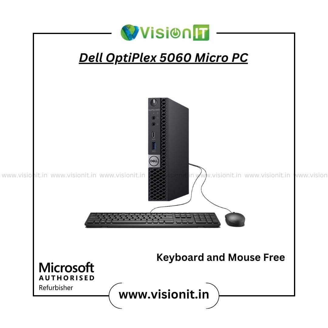 Dell OptiPlex 3060 / 5060 Micro PC 8th Gen Intel Core i3/i5/i7 Ultra-Compact Desktop for High Performance in Offices & Workspaces - Image 6