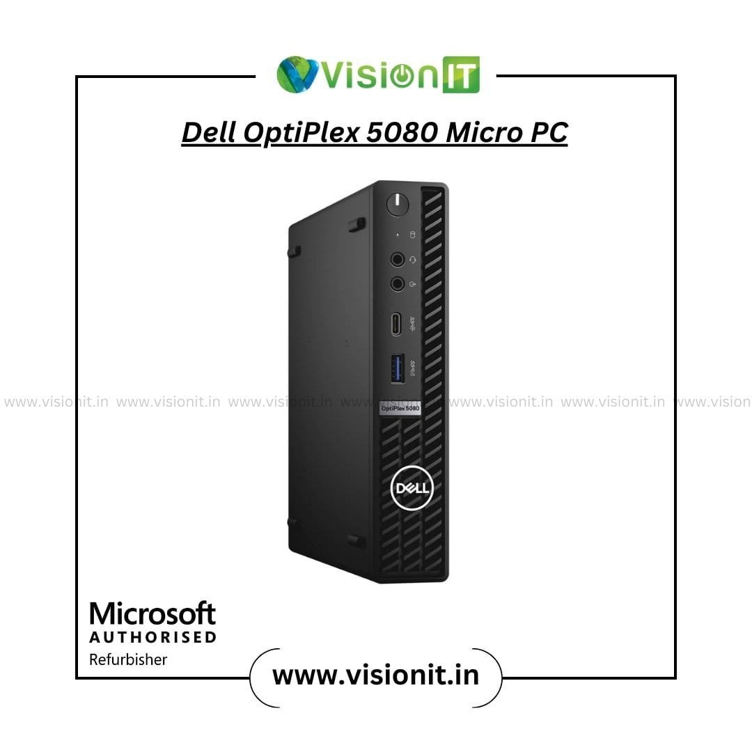 Dell OptiPlex 3080 / 5080 / 7080 Micro PC 10th Gen Intel Core i3/i5/i7 Compact, High-Performance Desktop for Professional Use - Image 2