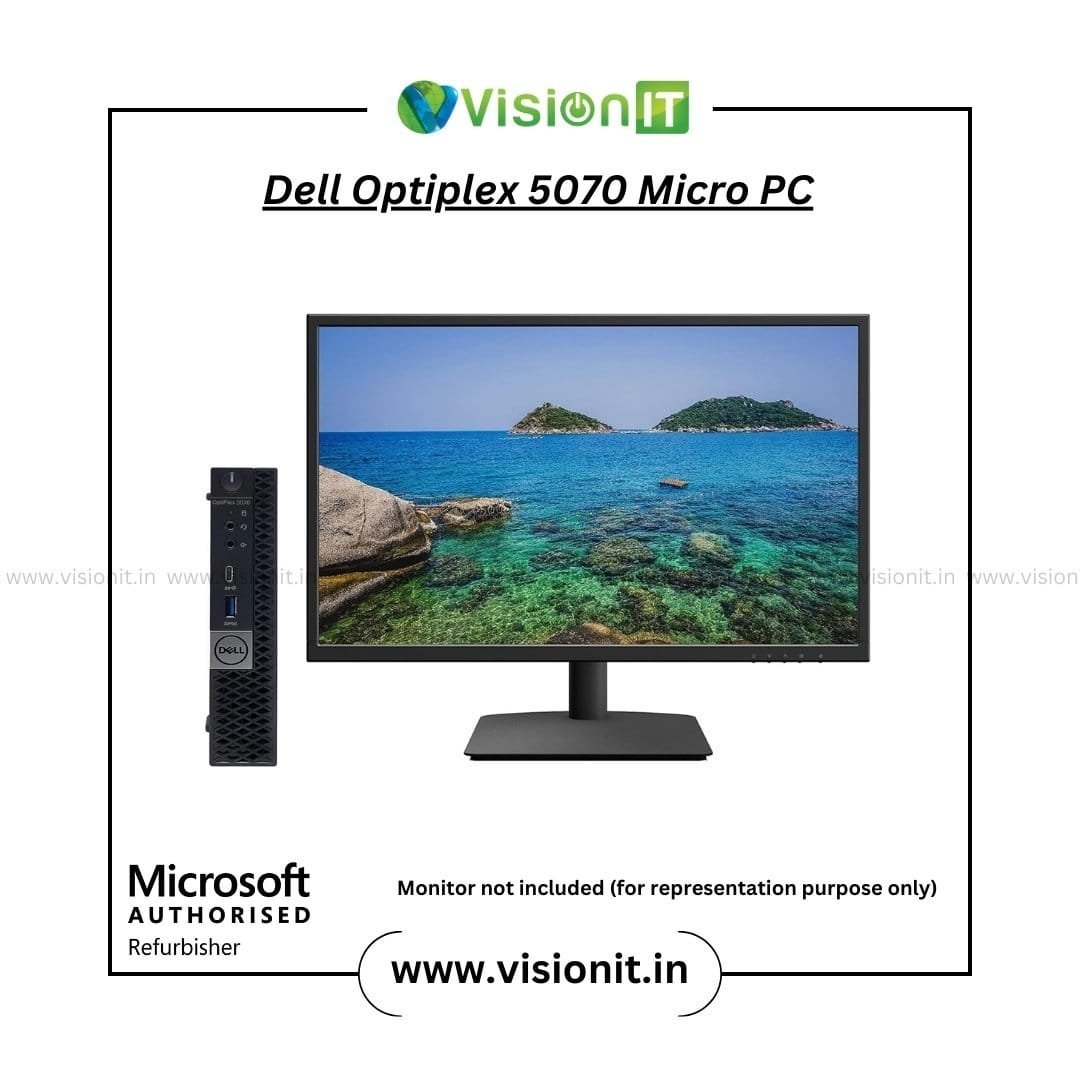 Dell OptiPlex 5070 / 7070 Micro PC | 9th Gen Intel Core i3/i5/i7 | Compact, Reliable Desktop for Small Office Solutions - Image 2