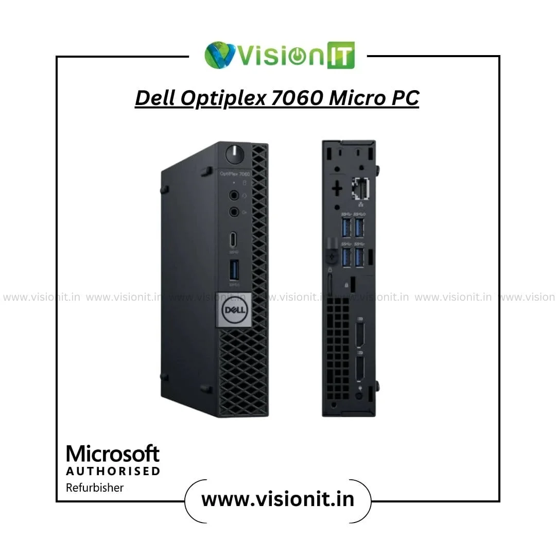 Dell OptiPlex 7060 Micro PC 8th Gen Intel Core i3/i5/i7 Small Form Factor, Powerful Desktop for Efficient Workspaces - Image 2