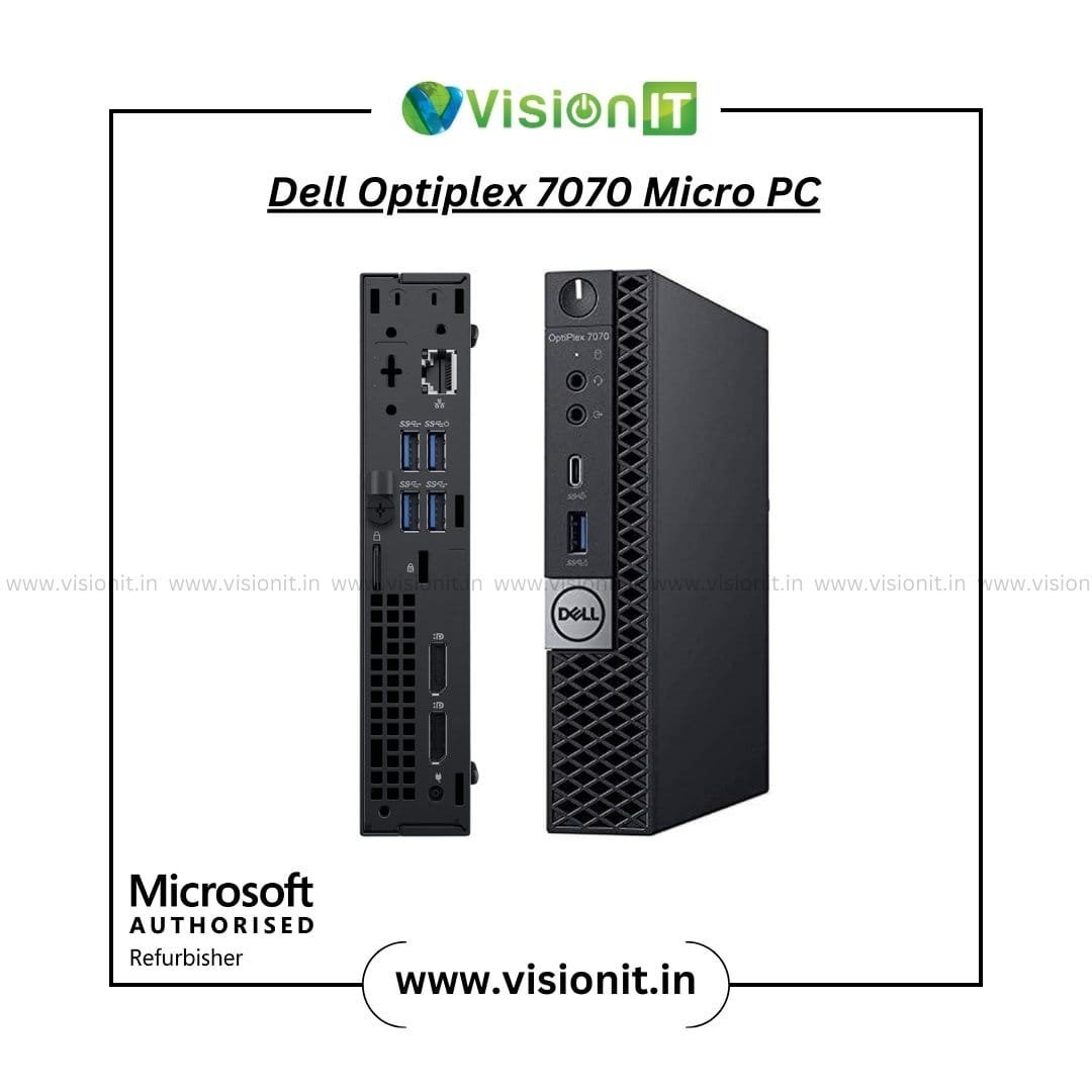 Dell OptiPlex 5070 / 7070 Micro PC | 9th Gen Intel Core i3/i5/i7 | Compact, Reliable Desktop for Small Office Solutions - Image 3