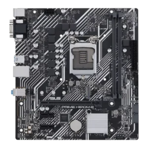ASUS H510M-E 2D Micro ATX Motherboard - Reliable Intel 10th/11th Gen Support