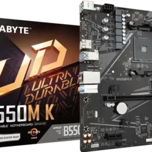 GIGABYTE B550M K AMD B550 Micro-ATX Motherboard
