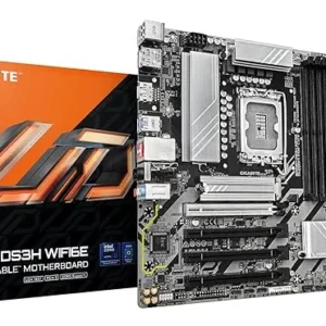 GIGABYTE B860 M DS3H Wi-Fi 6E Gen5 Motherboard | DDR5 & Ultra-Fast Connectivity