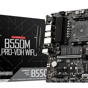 MSI B550M PRO-VDH WiFi AMD B550 Micro-ATX Motherboard