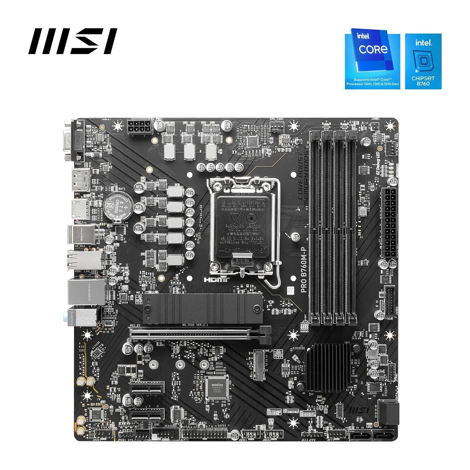 MSI B760 PRO MP DDR5 Intel B760 PRO Motherboard