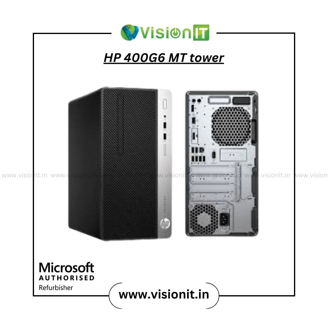 HP ProDesk 400 G6 MicroTower PC | 9th Gen Intel Core i3/i5/i7 | Powerful MT Business Desktop for Work & Productivity - Image 2