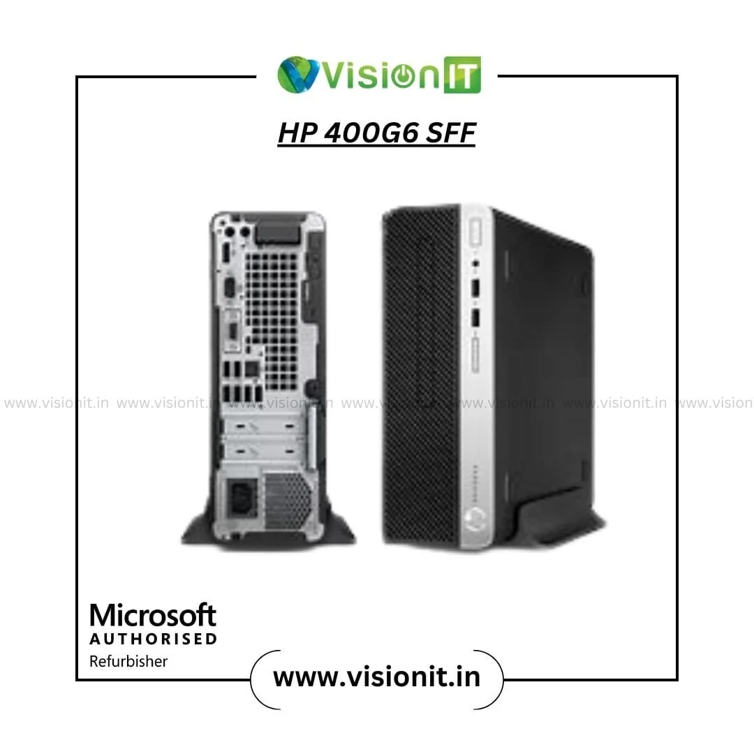 HP ProDesk 400 G6 SFF PC | 9th Gen Intel Core i3/i5/i7 | Compact & Versatile Desktop for Smooth Business Operations - Image 2