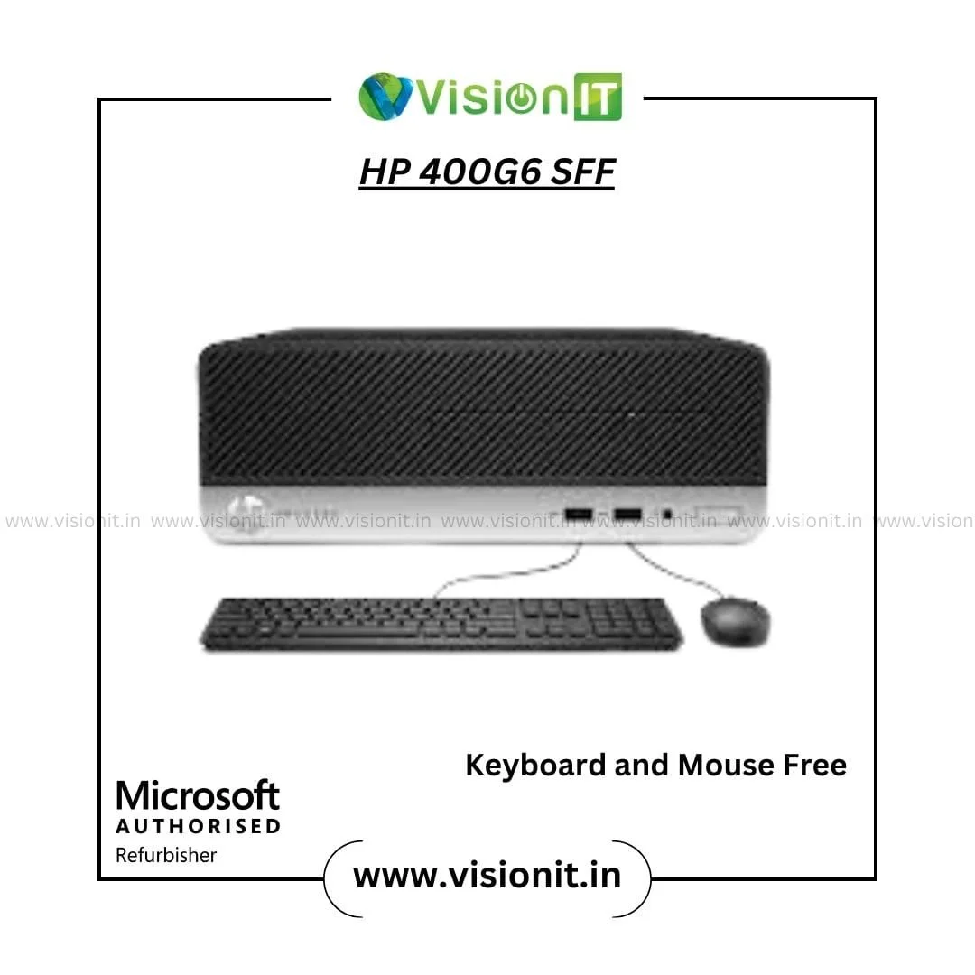 HP ProDesk 400 G6 SFF PC | 9th Gen Intel Core i3/i5/i7 | Compact & Versatile Desktop for Smooth Business Operations