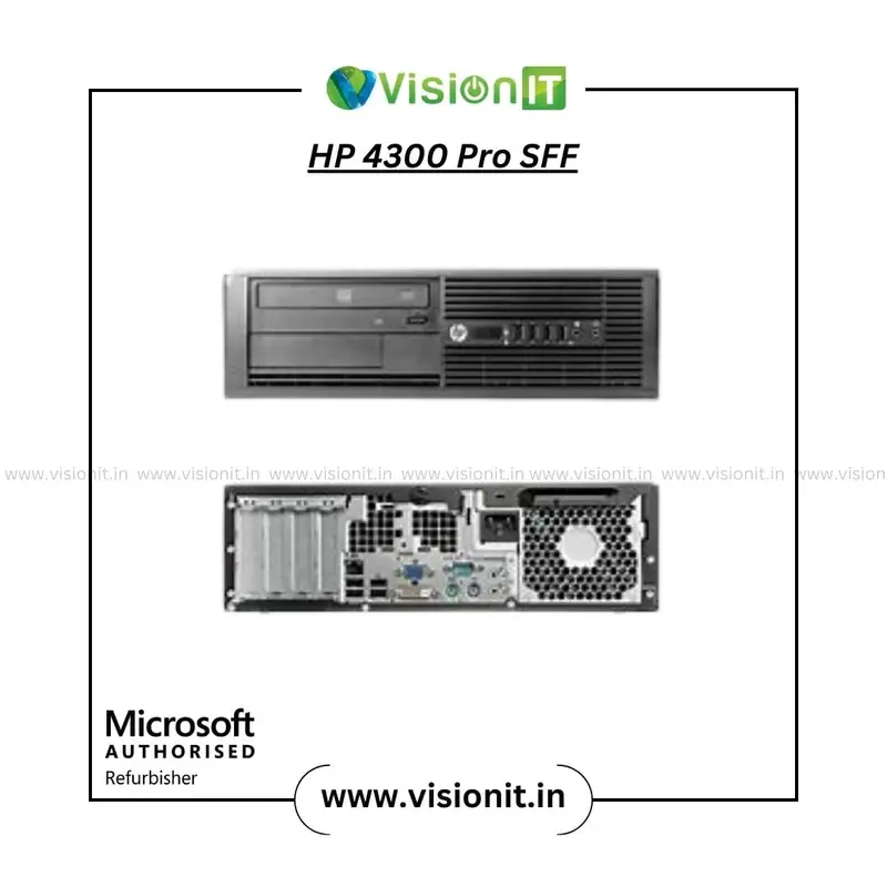 HP Compaq 4300 Pro / 6300 Pro SFF PC | 3rd Gen Intel Core i3/i5/i7 | Compact, Efficient Desktop for Office Environments - Image 2