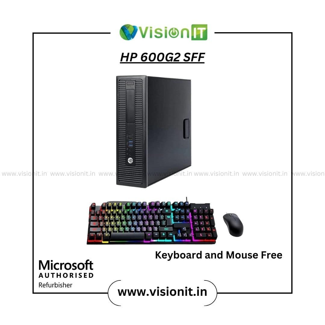 HP ProDesk 400 G2 / 600 G2 SFF PC | 6th Gen Intel Core i3/i5/i7 | Compact Business Desktop for Smooth Workflows - Image 3