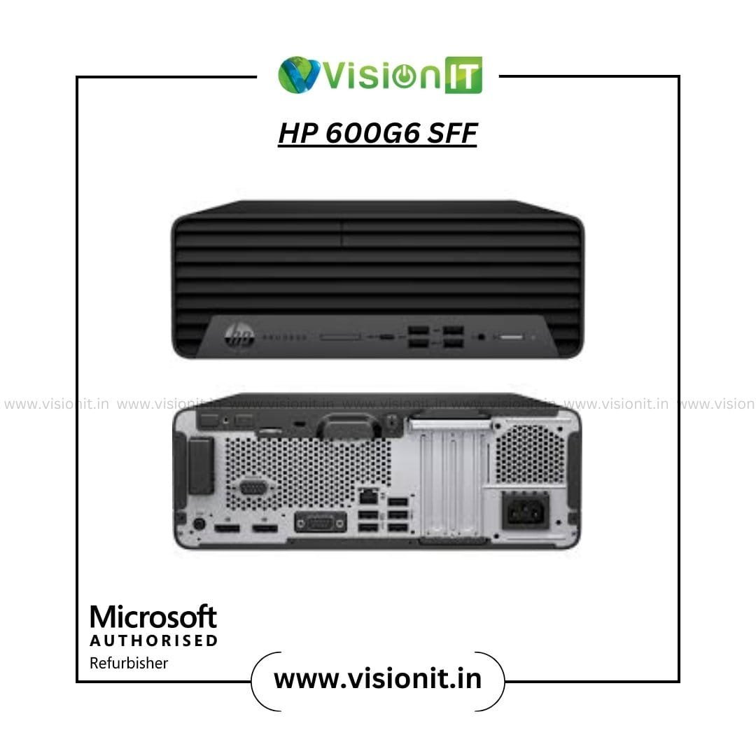 HP ProDesk 600 G6 SFF PC | 10th Gen Intel Core i3/i5/i7 | Space Saving Desktop for High | Speed Business Tasks - Image 3