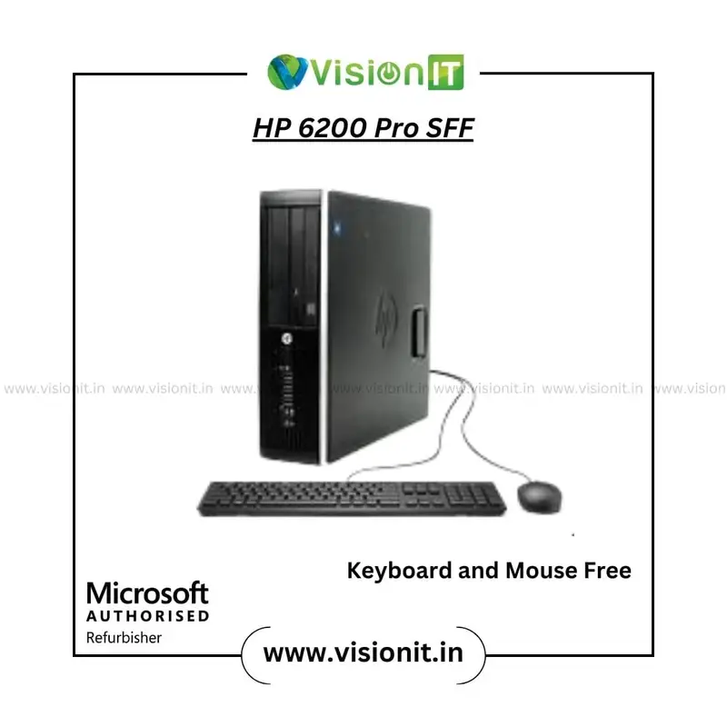 HP Compaq 4200 Pro / 6200 Pro SFF PC | 2nd Gen Intel Core i3/i5/i7 | Compact Desktop Solution for Office Use
