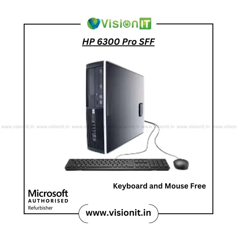 HP Compaq 4300 Pro / 6300 Pro SFF PC | 3rd Gen Intel Core i3/i5/i7 | Compact, Efficient Desktop for Office Environments - Image 3