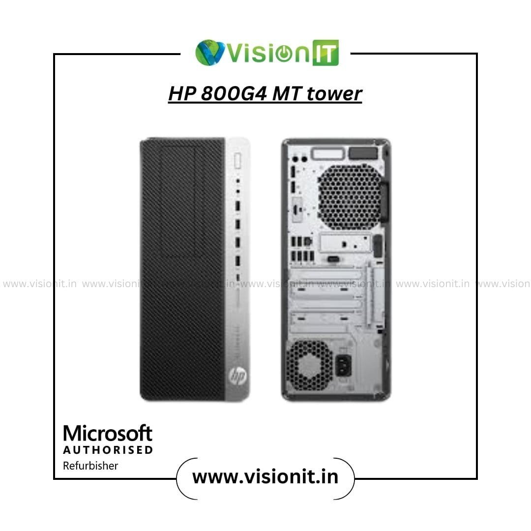HP EliteDesk 800 G4 MicroTower PC | 8th Gen Intel Core i3/i5/i7 | Powerful MT Desktop for Corporate & Commercial Workloads