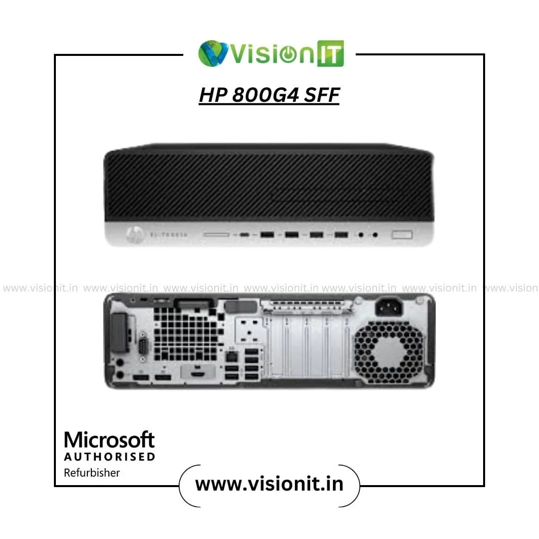 HP EliteDesk 800 G4 SFF PC | 8th Gen Intel Core i3/i5/i7 | Smart Small Form Desktop for Business & Daily Office Computing - Image 2