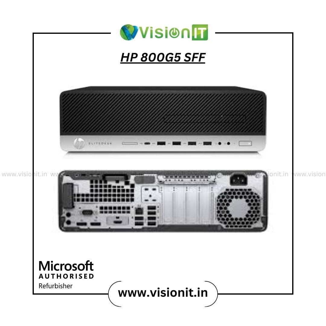 HP EliteDesk 800 G5 SFF PC | 9th Gen Intel Core i3/i5/i7 | Space Saving Business Desktop for Smooth & Reliable Performance - Image 2