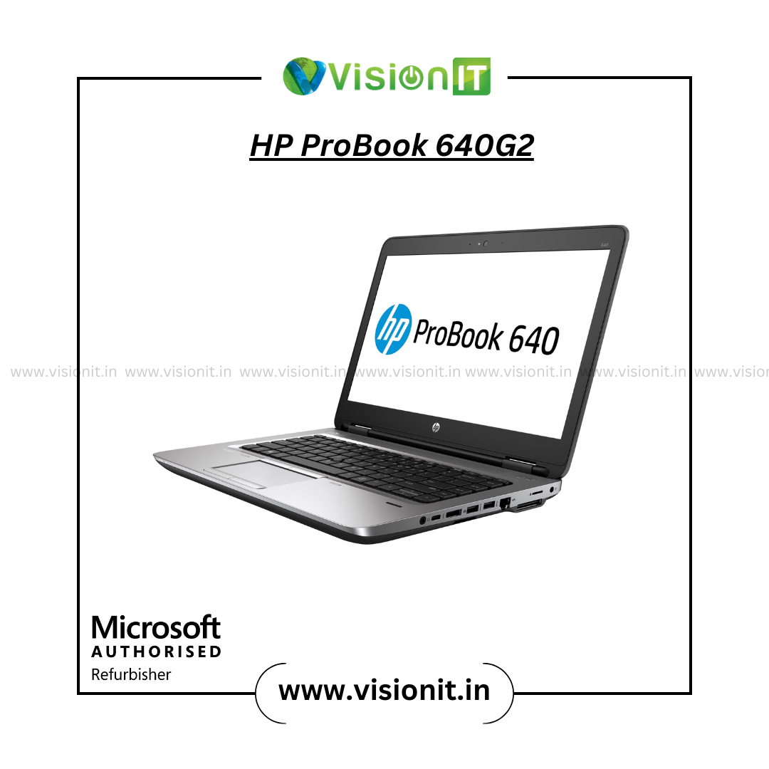 HP ProBook 640 G2 | Intel Core i5 6th Gen | Customizable RAM & SSD Options | Preloaded Windows 10 Pro | Reliable & Efficient Laptop - Image 2