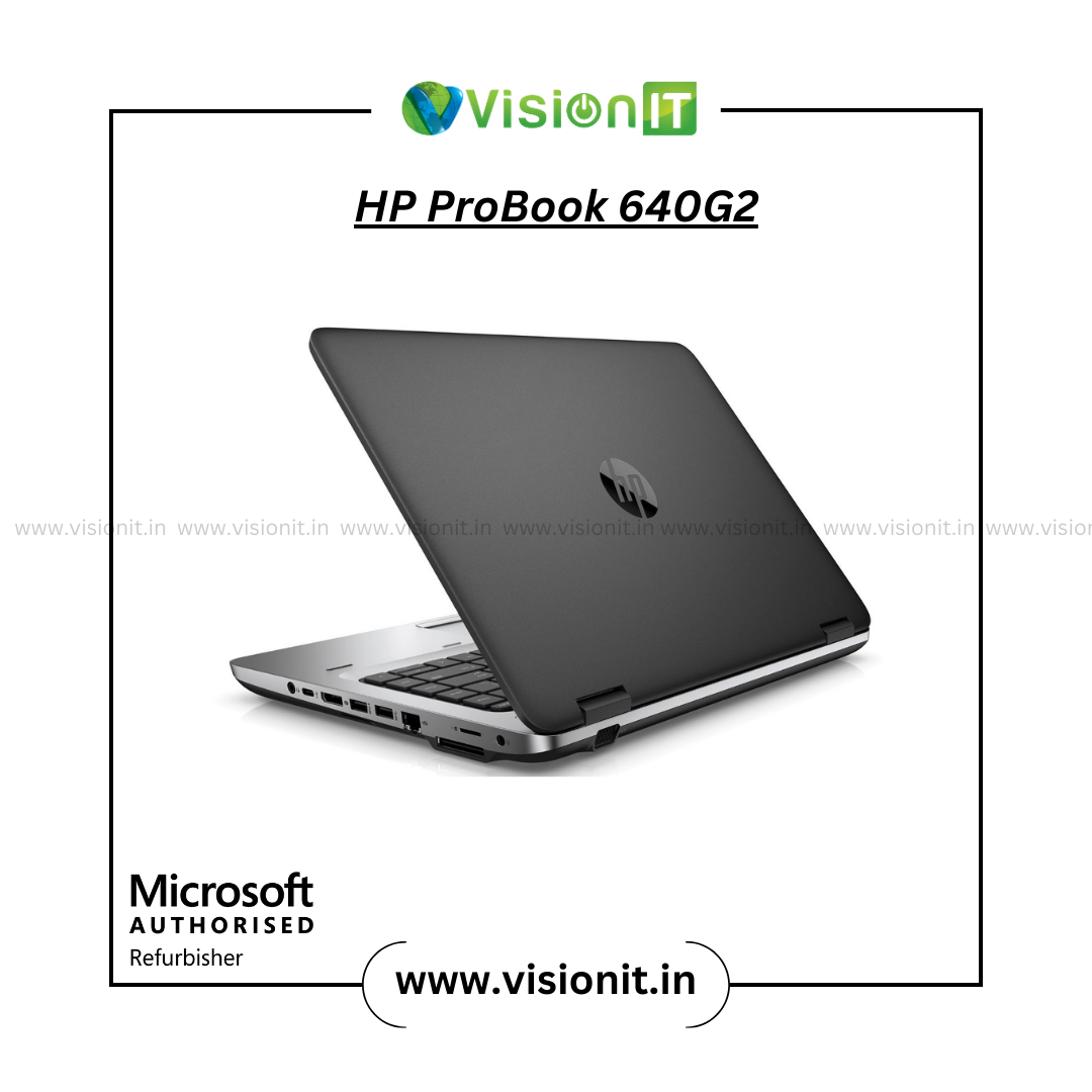 HP ProBook 640 G2 | Intel Core i5 6th Gen | Customizable RAM & SSD Options | Preloaded Windows 10 Pro | Reliable & Efficient Laptop - Image 3