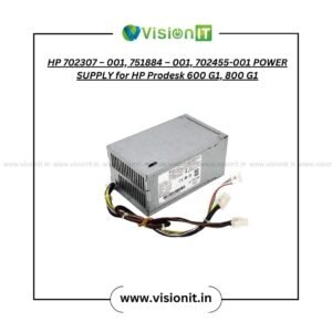 HP 702307 - 001, 751884 - 001, 702455-001 POWER SUPPLY for HP Prodesk 600 G1, 800 G1
