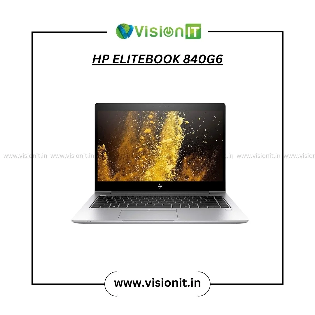 HP EliteBook 840 G6 | Intel Core i7-8th Gen | Upgradeable RAM & SSD | Genuine Windows | Slim, Durable & Secure for Professionals | Refurbished