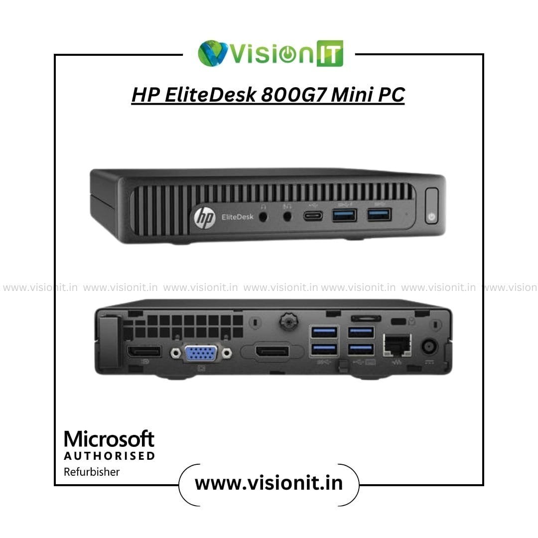HP EliteDesk 800G7 Mini PC - 11th Gen Intel Core i3/i5/i7 Ultra-Small Desktop Built for Speed, Work & Reliability