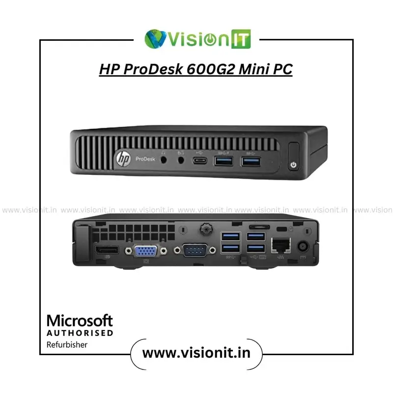 HP ProDesk 600G2 / EliteDesk 800G2 / 400G2 Mini PC 6th Gen Intel i3/i5/i7 Sleek Performance Desktop for Work or Study