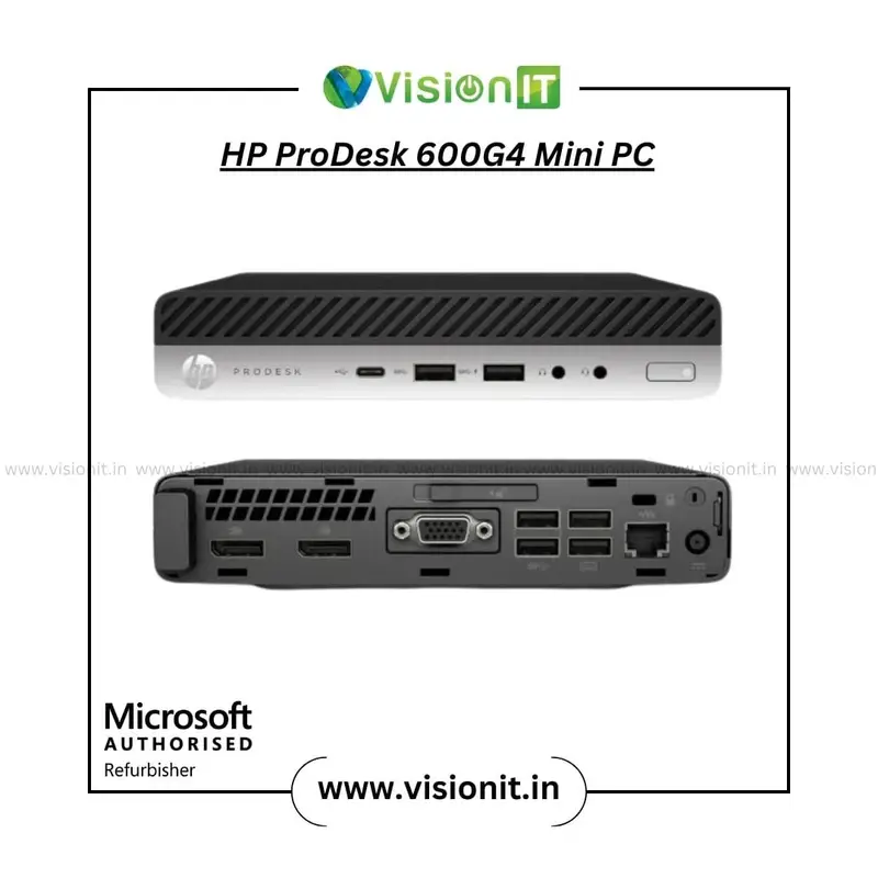 HP ProDesk 600G4 Mini Desktop 8th Gen Intel i3/i5/i7 High-Speed, Compact & Versatile Business-Class Mini PC